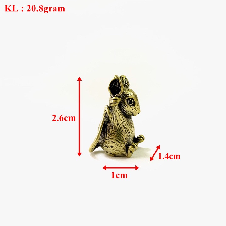 Móc Khóa Tượng Đồng Con Chuột - SP005215 